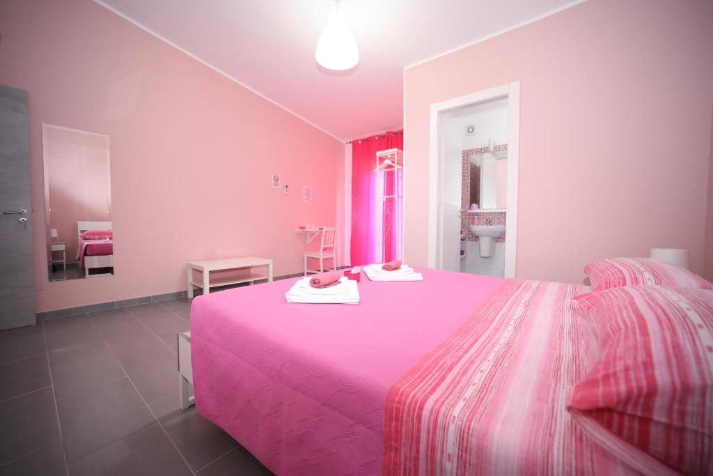 Postel nebo postele na pokoji v ubytování B&B Umballa