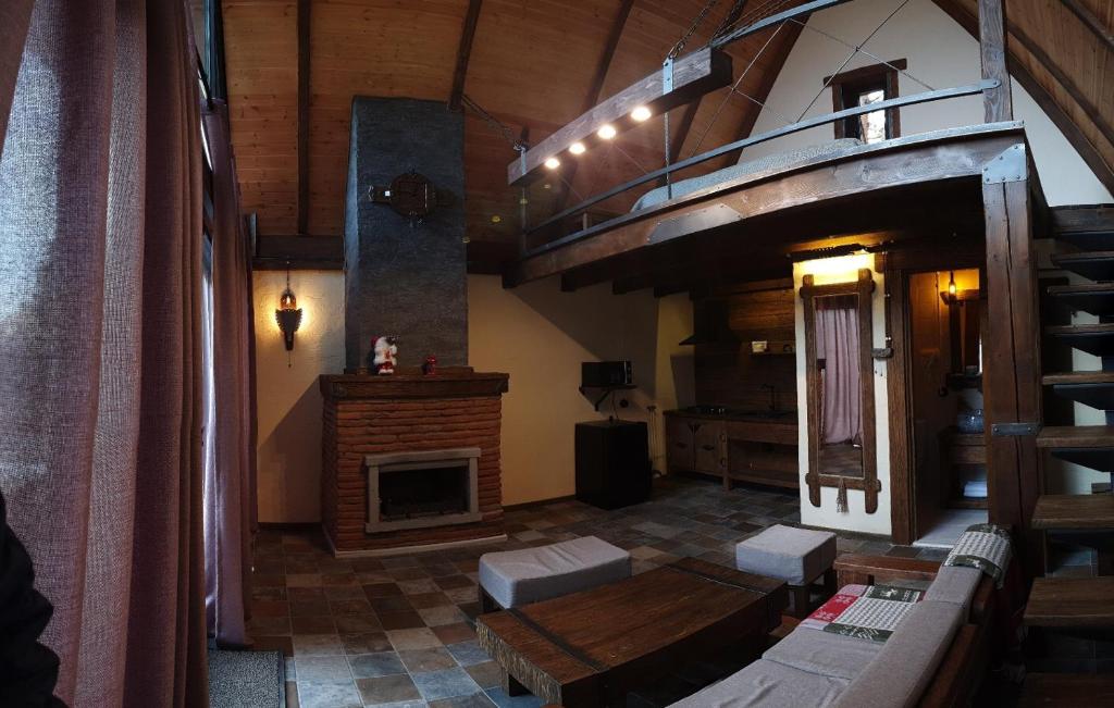 Postel nebo postele na pokoji v ubytování Elia Loft
