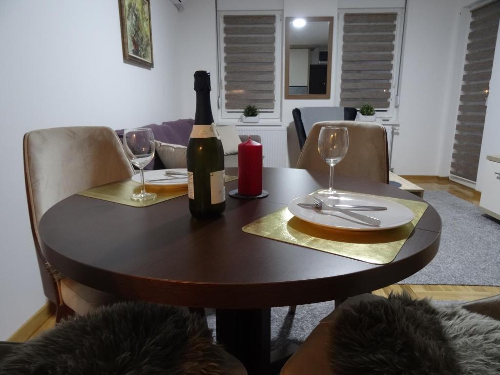 Posezení v ubytování Apartman N&N