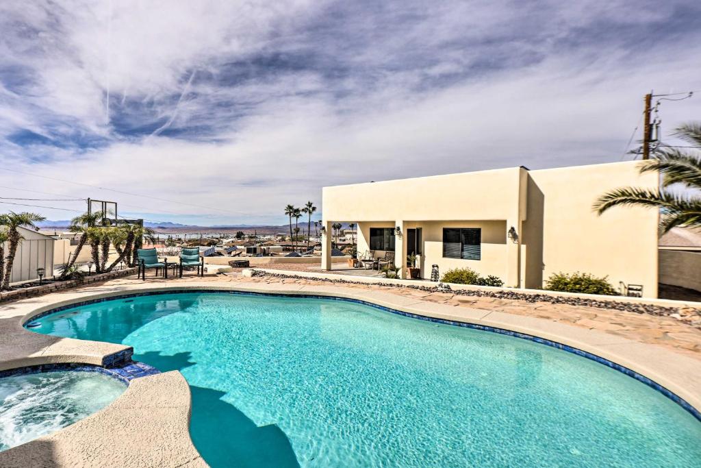 The swimming pool at or close to Bright Cottage with Pool and Spa - 5 Mi to Lake Havasu