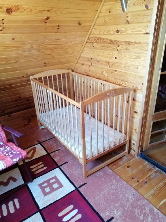 Posteľ alebo postele v izbe v ubytovaní PILGRIM domek gościnny w Gietrzwałdzie na Warmii