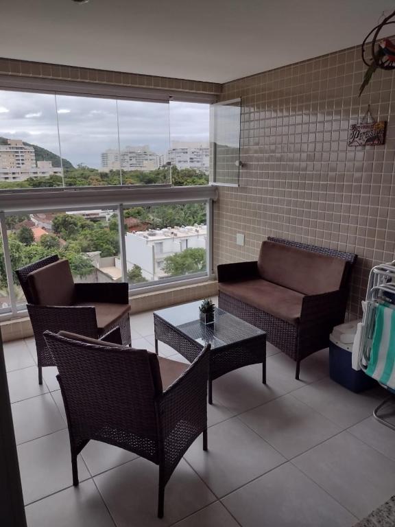 Apt 2 Dorm. Jardim São Lourenço/ Itaguaré 6 adultos 2 crianças + Kit Praia