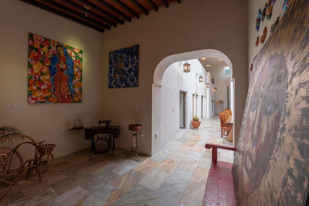 Posezení v ubytování La Casa Carlota