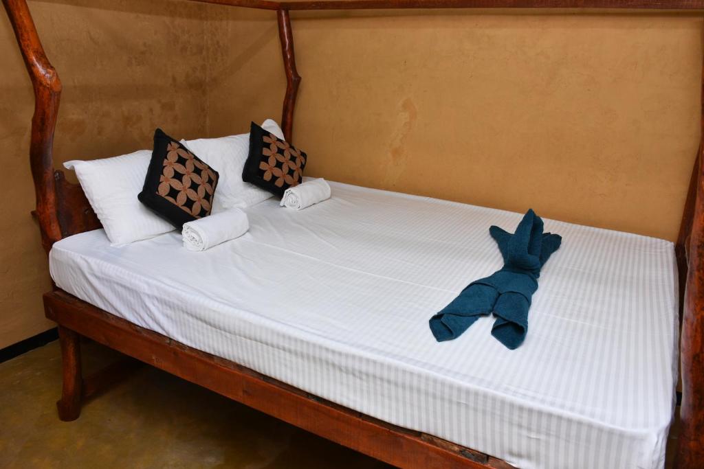 Postel nebo postele na pokoji v ubytování Relax Nature Villa