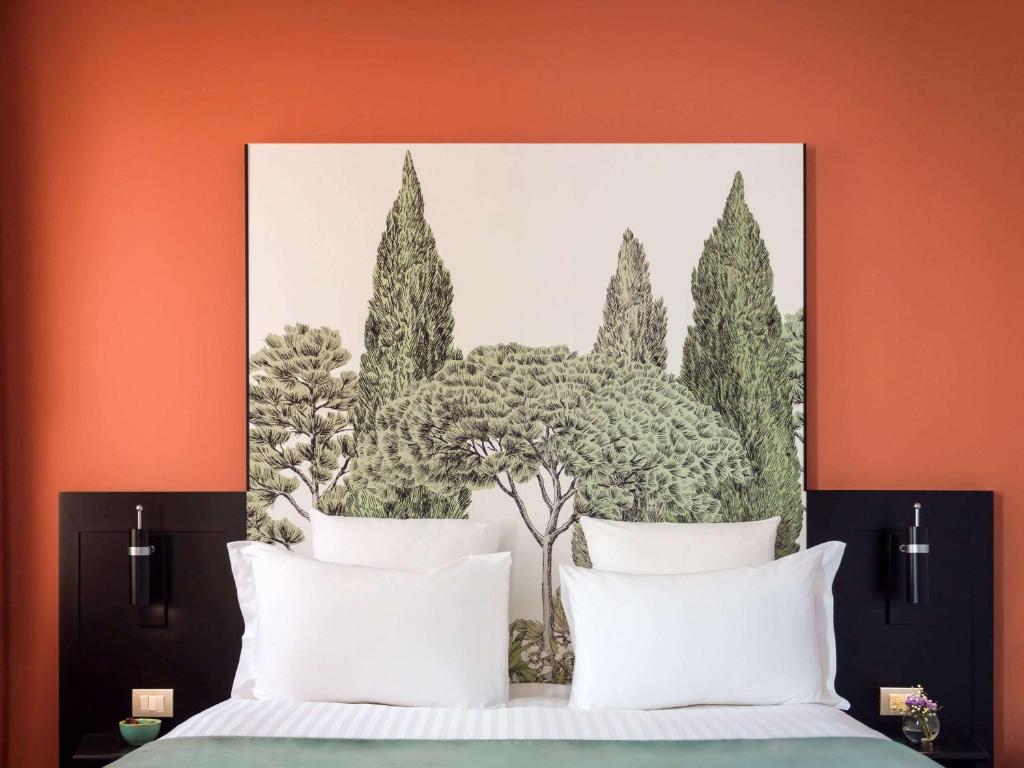 Posteľ alebo postele v izbe v ubytovaní Hotel Mercure Roma Corso Trieste