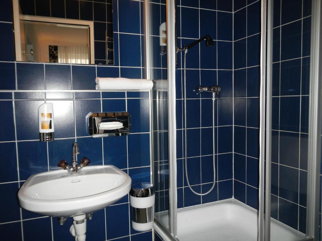 Kúpeľňa v ubytovaní Pension Pharmador