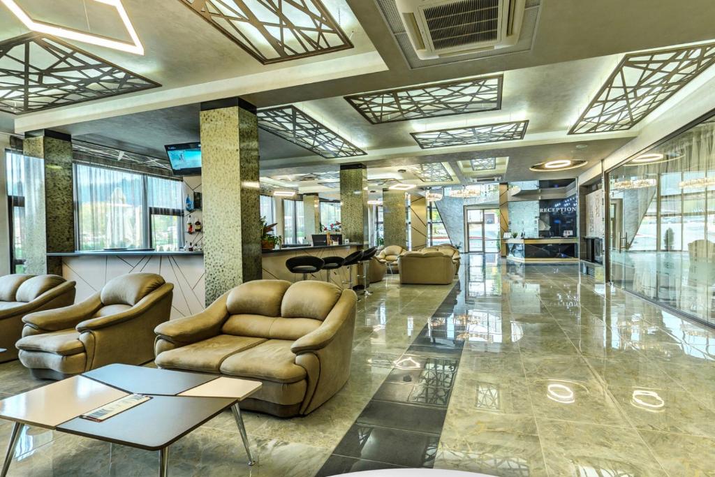 Posezení v ubytování SPA Hotel Infinity Park Velingrad