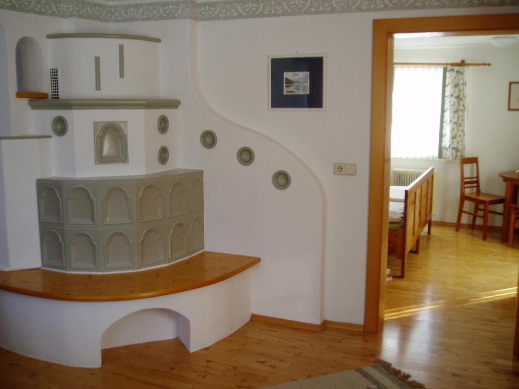 Posezení v ubytování Ferienhaus Leeb