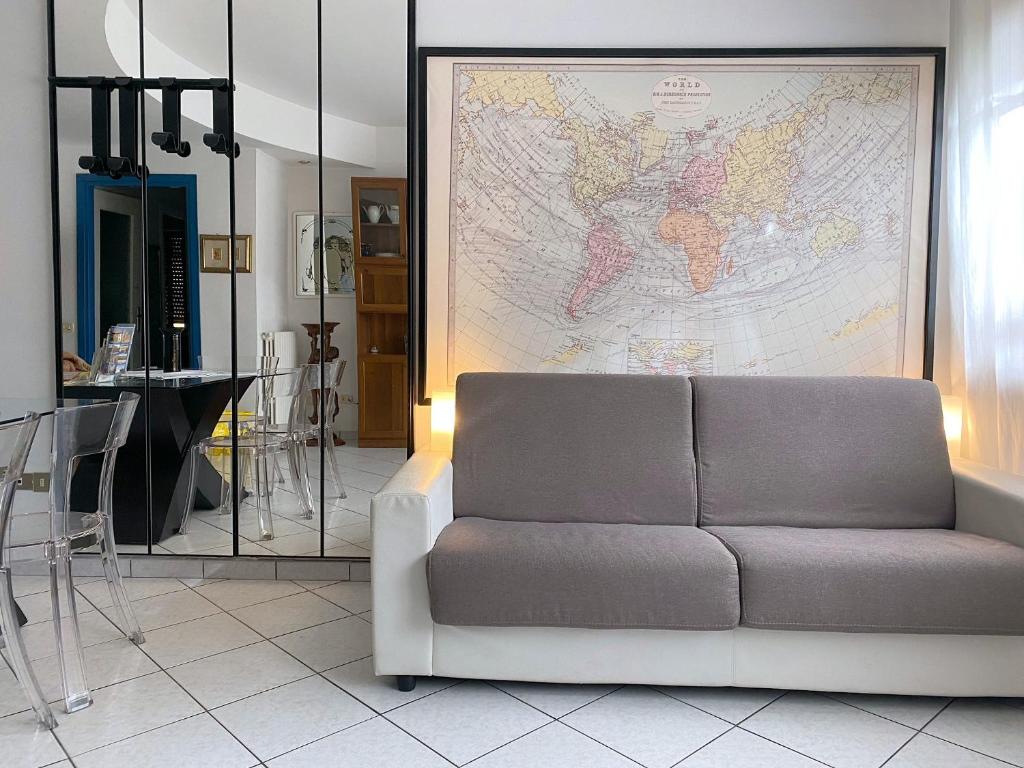 Część wypoczynkowa w obiekcie Comfort House Pisa