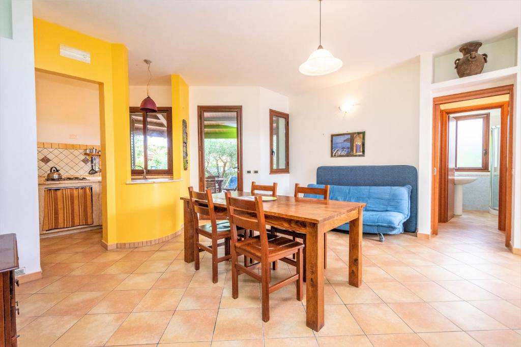 Kuchyň nebo kuchyňský kout v ubytování Sole Mare Deluxe