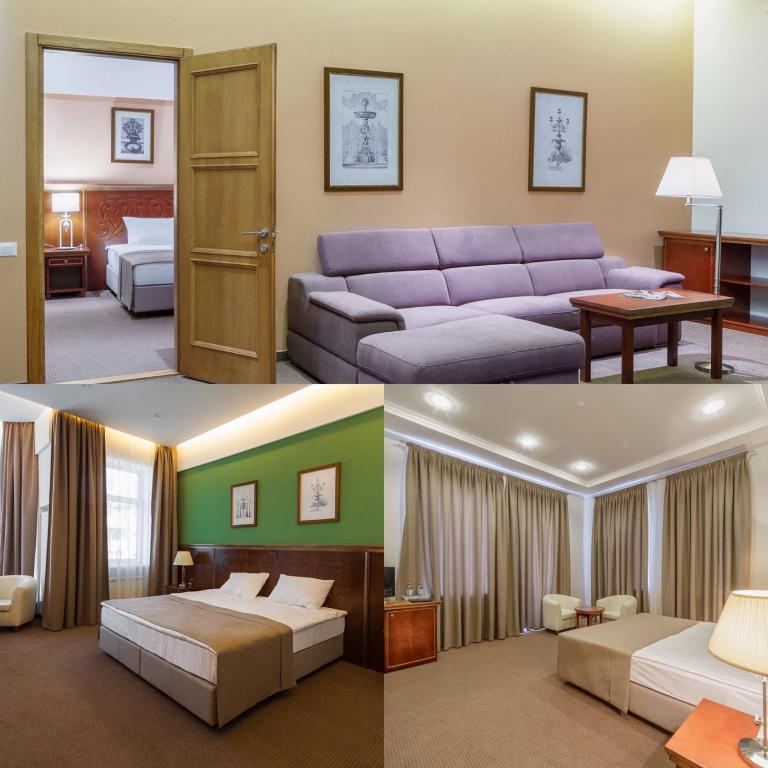 Postel nebo postele na pokoji v ubytování Alarus Luxe Hotel