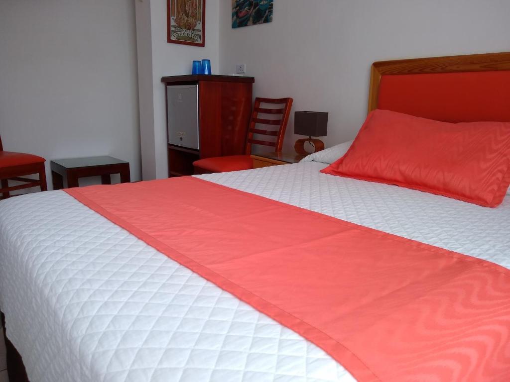Postel nebo postele na pokoji v ubytování Drake Inn