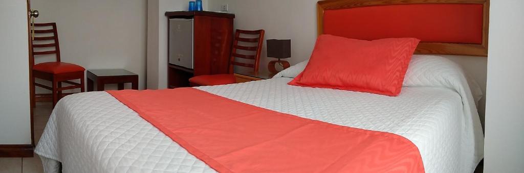 Postel nebo postele na pokoji v ubytování Drake Inn