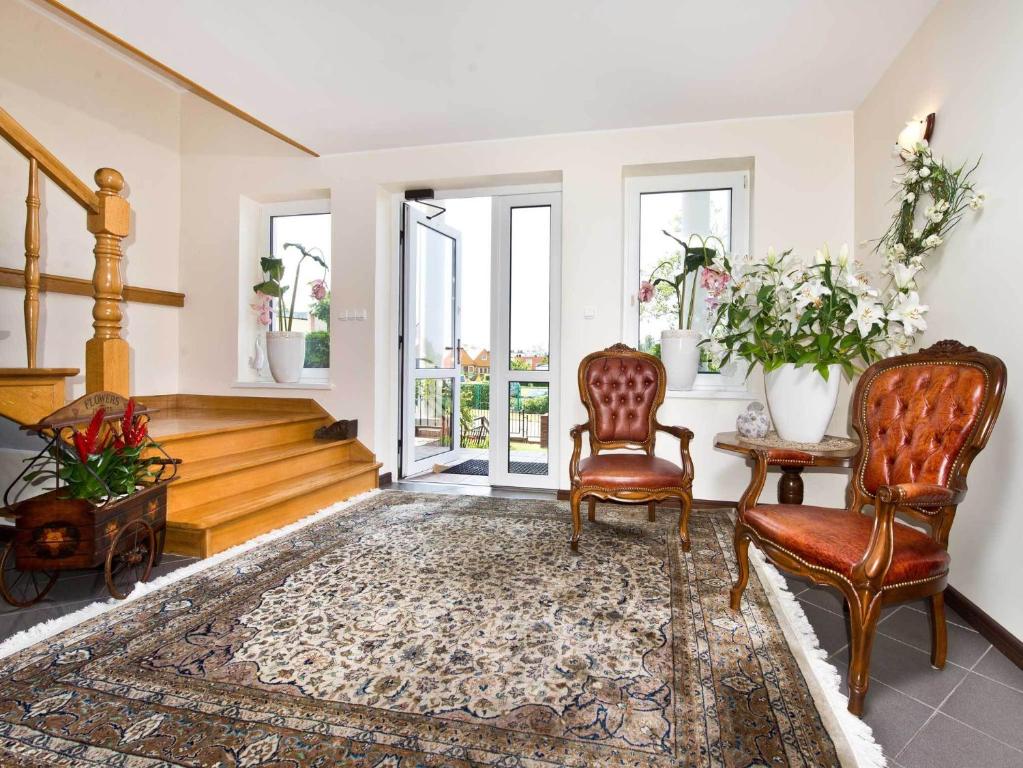 Posezení v ubytování La Residence Kasandra
