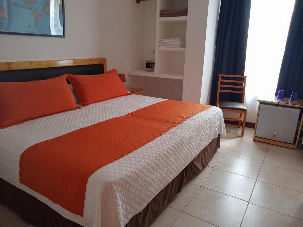 Postel nebo postele na pokoji v ubytování Drake Inn