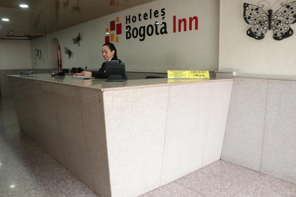 Vstupní hala nebo recepce v ubytování Hoteles Bogotá Inn Park Way