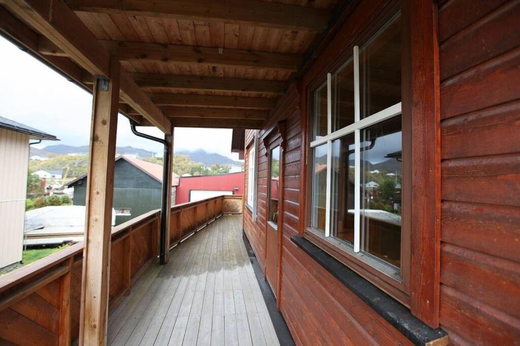 Balkón nebo terasa v ubytování Rom til leie