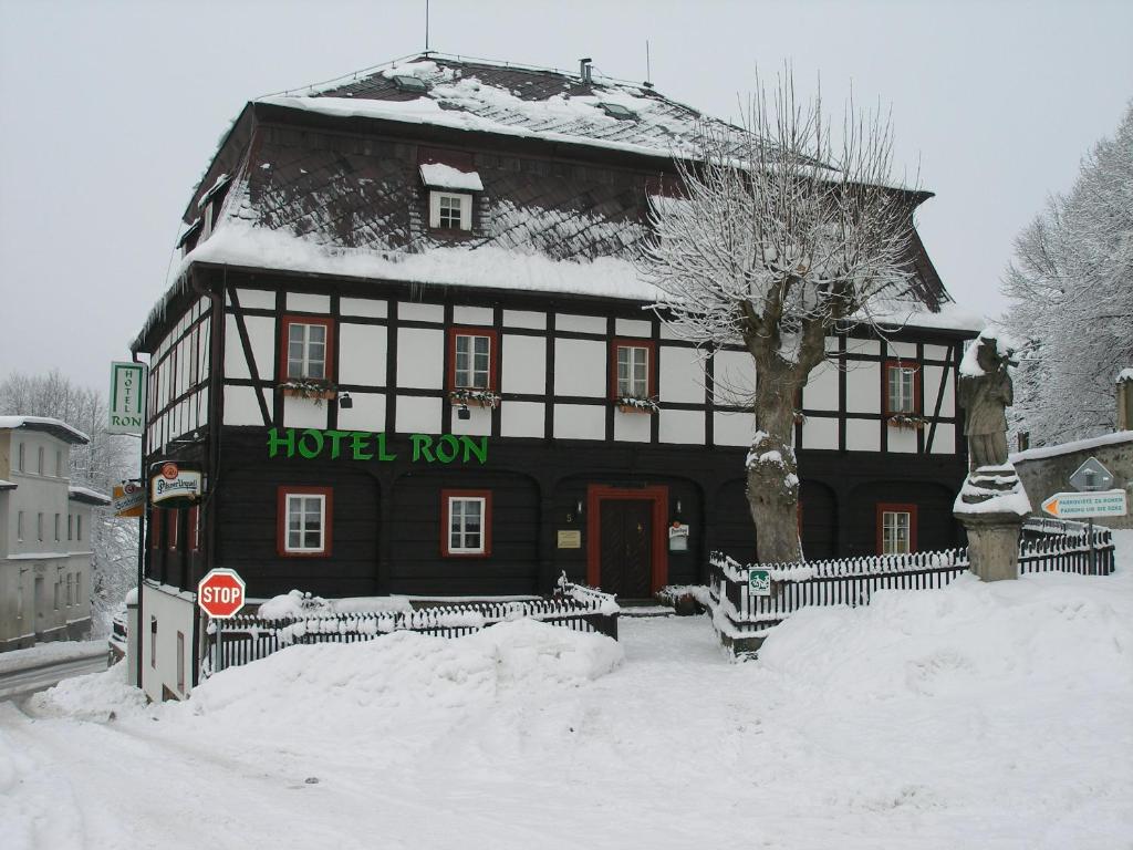 Hotel RON v zimě