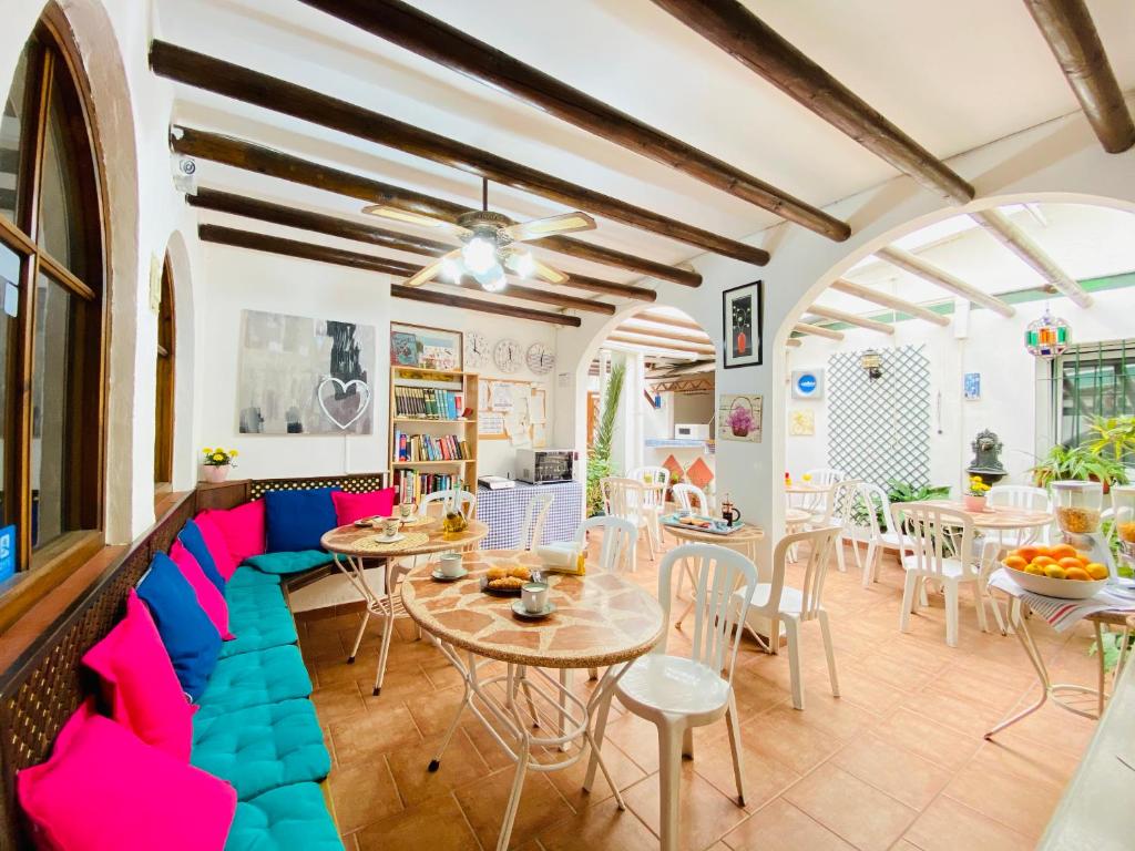 Posezení v ubytování Hostal Azahara