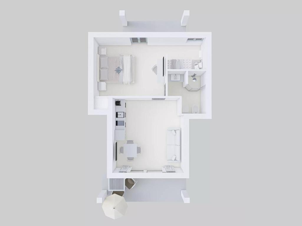 wykonanie planu piętra w obiekcie Villa Nina - Apartments & Relax w mieście Caprino Veronese