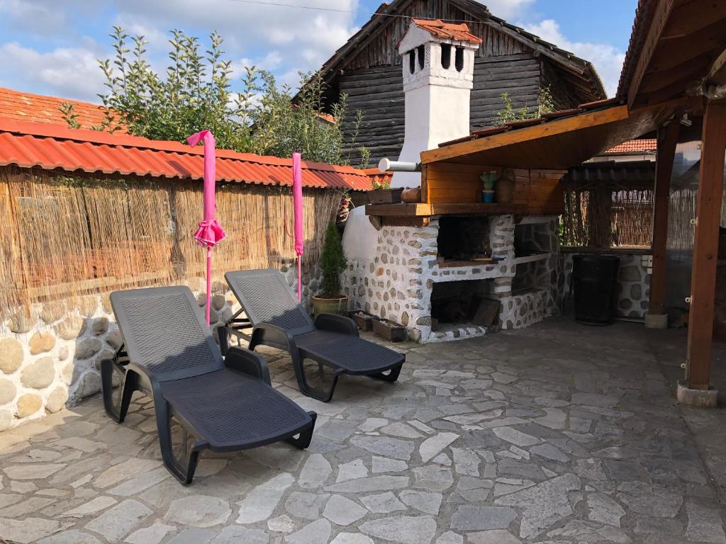Patio nebo venkovní prostory v ubytování Family Hotel Carpe Diem