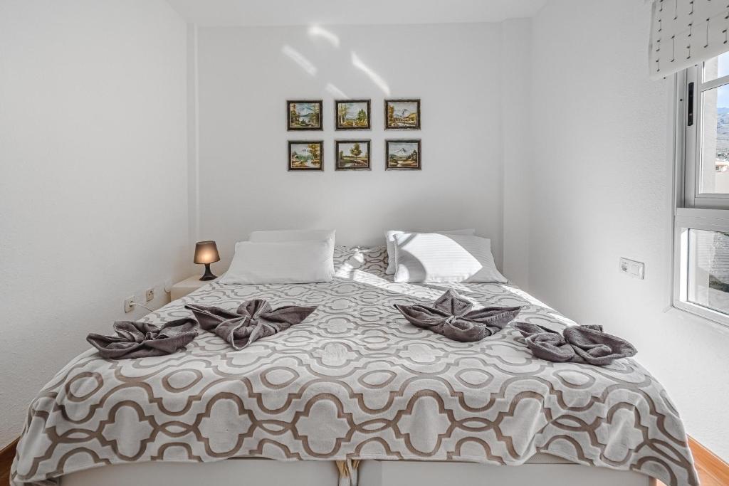 Posteľ alebo postele v izbe v ubytovaní Penthouse Apartment With Ocean View