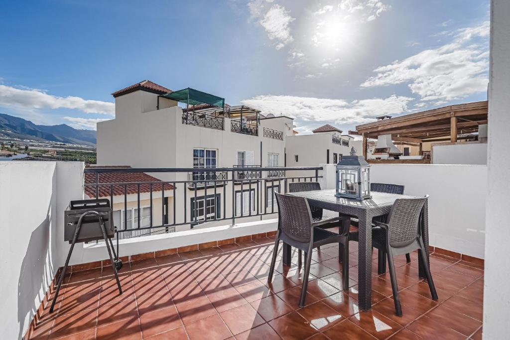 Výhľad na hory alebo výhľad na hory priamo z apartmánu