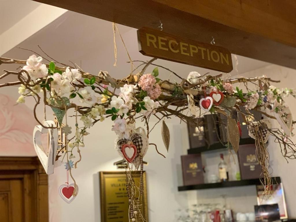 Certifikát, hodnocení, plakát nebo jiný dokument vystavený v ubytování Hotel Villa Franca