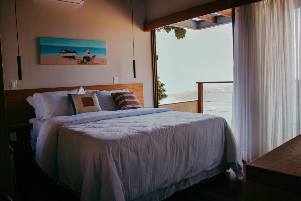 Postel nebo postele na pokoji v ubytování Casa Mirador Boutique Hotel