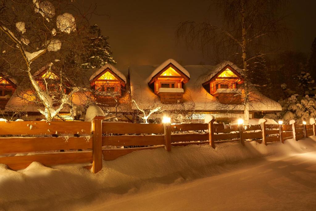 Kamratowo durante l'inverno