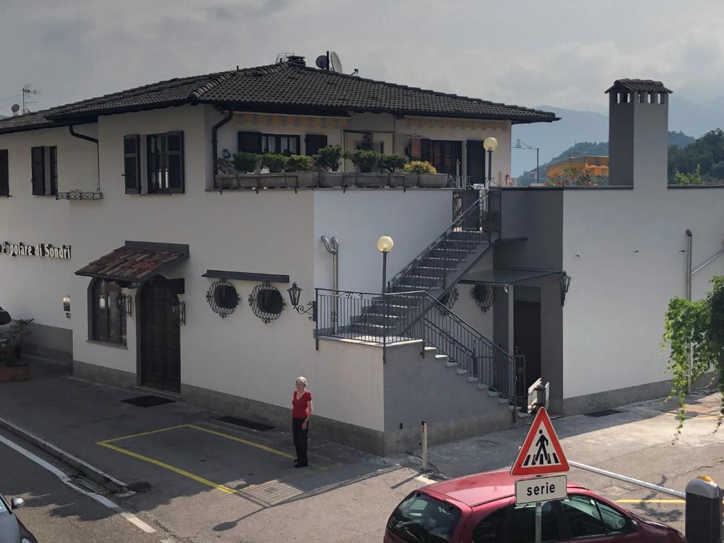 Budova, kde se apartmán nachází