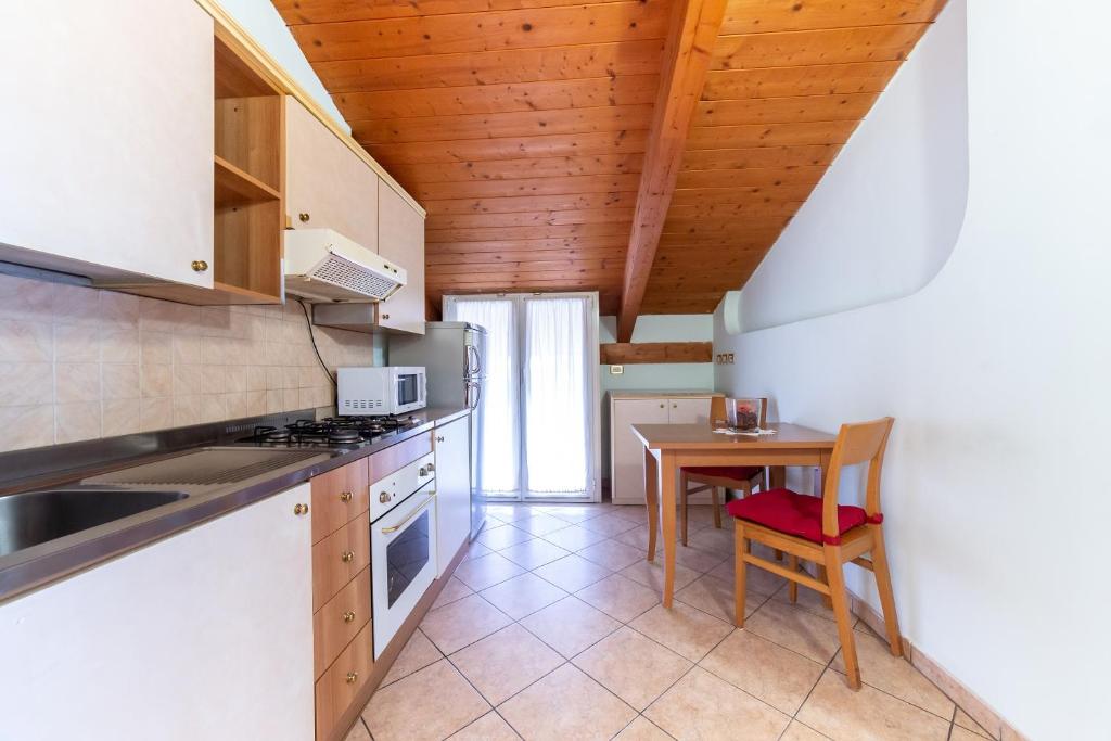 Kuchnia lub aneks kuchenny w obiekcie Residenza Melucci