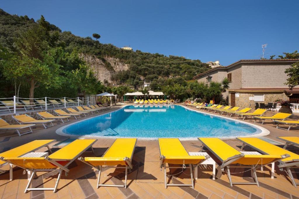 Bazén v ubytování Grand Hotel Parco del Sole - All Inclusive nebo v jeho okolí