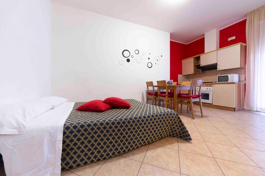 Kuchnia lub aneks kuchenny w obiekcie Residenza Melucci
