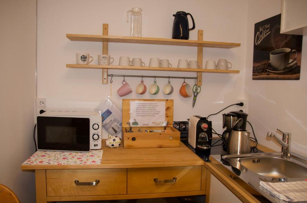 Köök või kööginurk majutusasutuses Haus LUNA - Privatzimmer im sonnigen Südburgenland