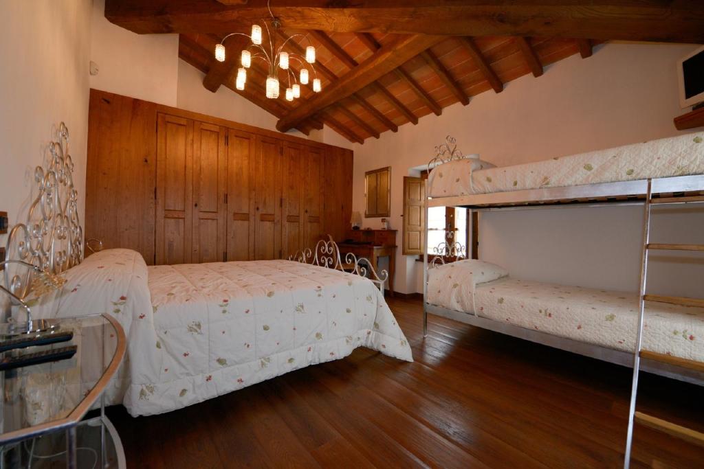Postel nebo postele na pokoji v ubytování La Locanda di Giulia