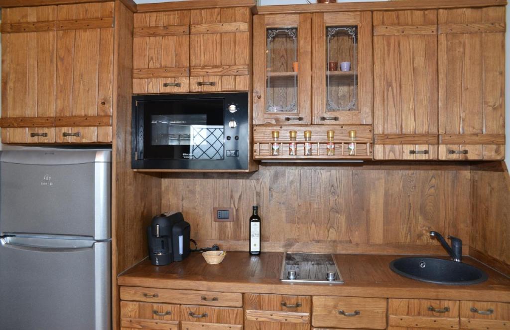 Kuchyň nebo kuchyňský kout v ubytování La Locanda di Giulia