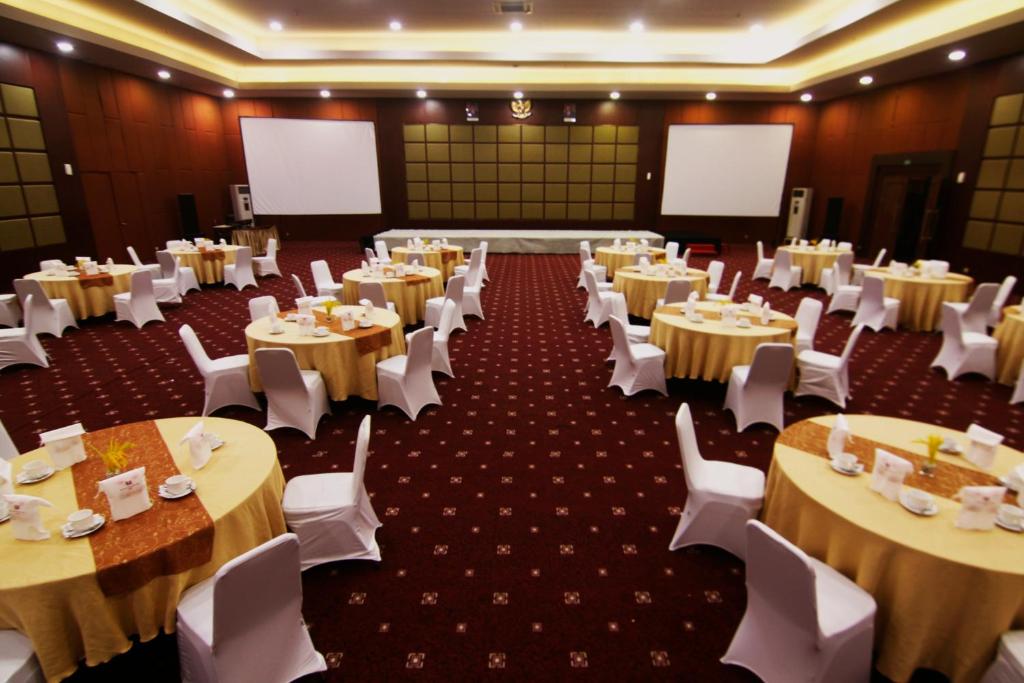 Konferenční prostory v ubytování Merapi Merbabu Hotel Yogyakarta Powered by Archipelago