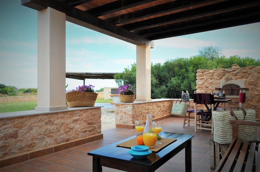 Balkón nebo terasa v ubytování Siamoformentera Villa Annabella