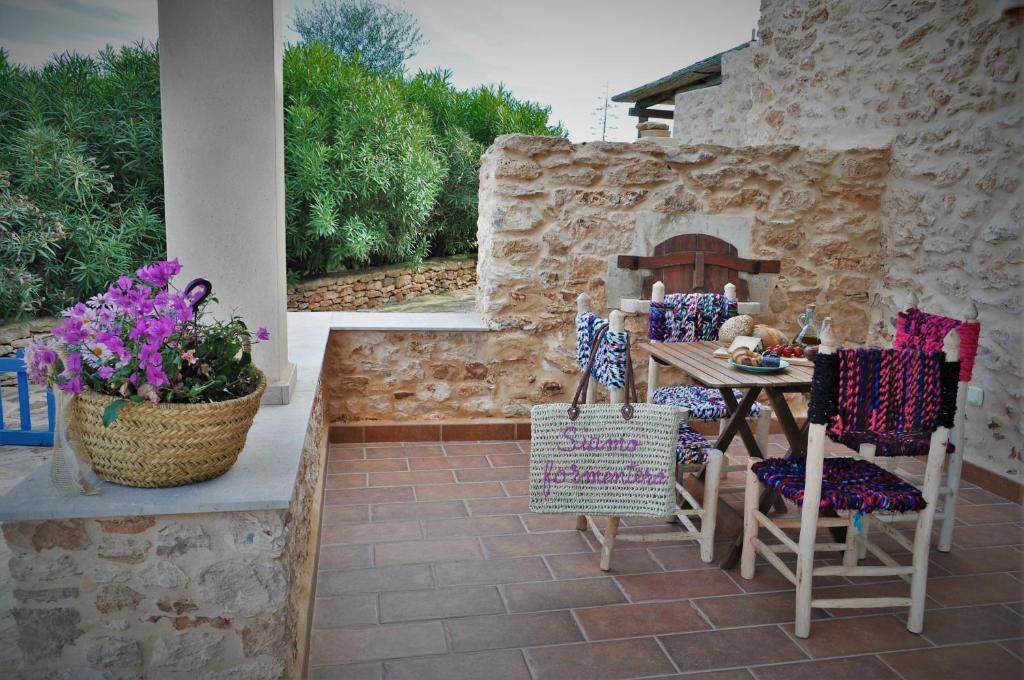 Balkón nebo terasa v ubytování Siamoformentera Villa Annabella