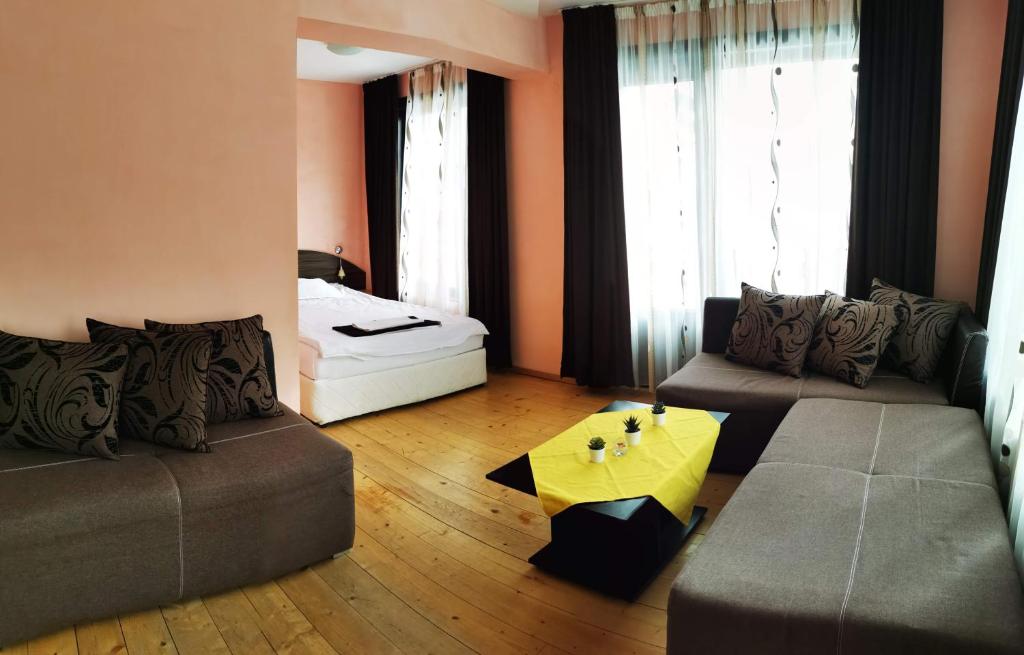 Posezení v ubytování Apartments Black Horse