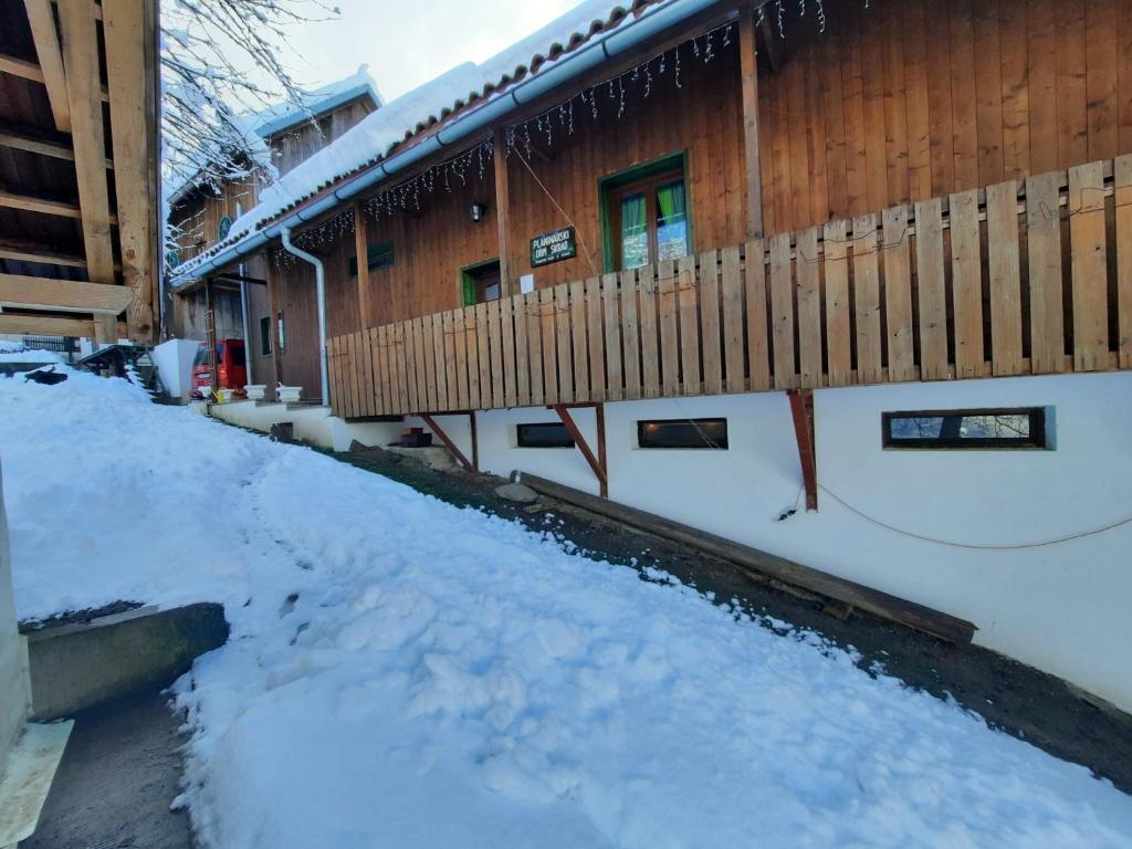 Budova, v ktorej sa penzión nachádza