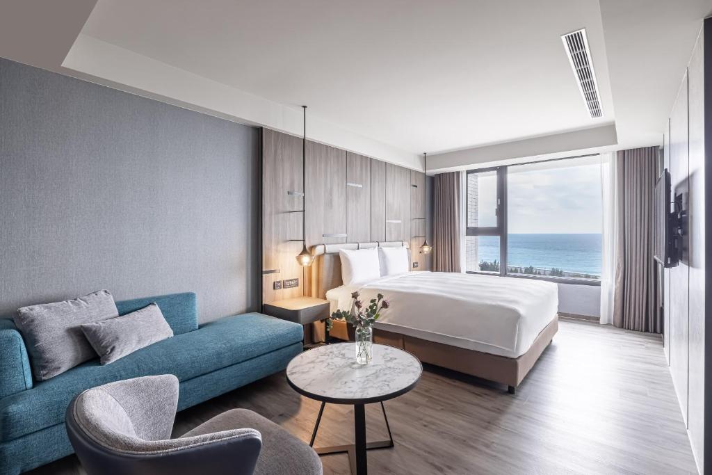 Lakeshore Hotel Hualien Taroko - 建筑宁静 - 高管豪华王室与海景