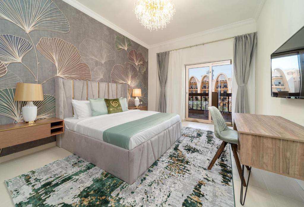 GLOBALSTAY at Palm Jumeirah Beachfront Paradise with Pool and Gym - 