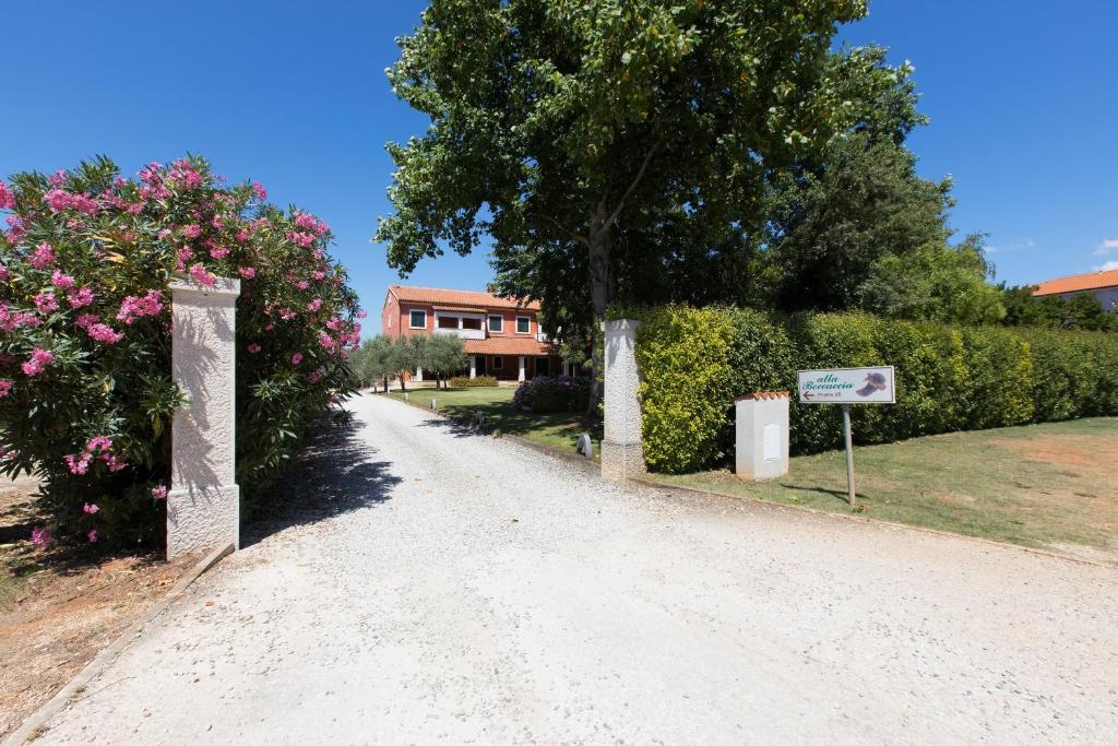 Een tuin van Rooms Alla Beccaccia