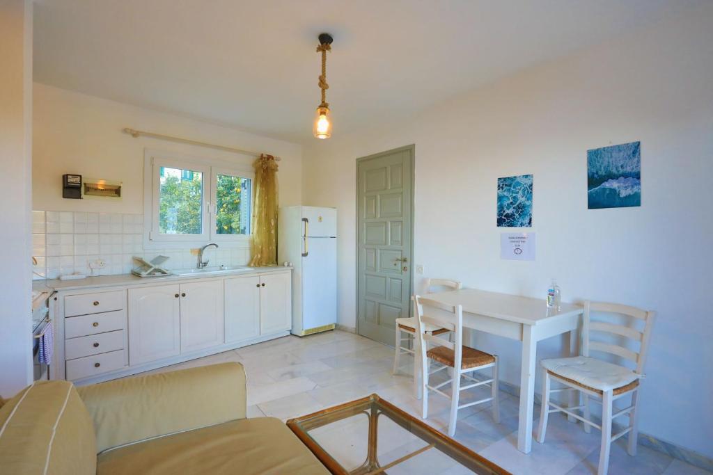Kuchyň nebo kuchyňský kout v ubytování Sterna Apartment