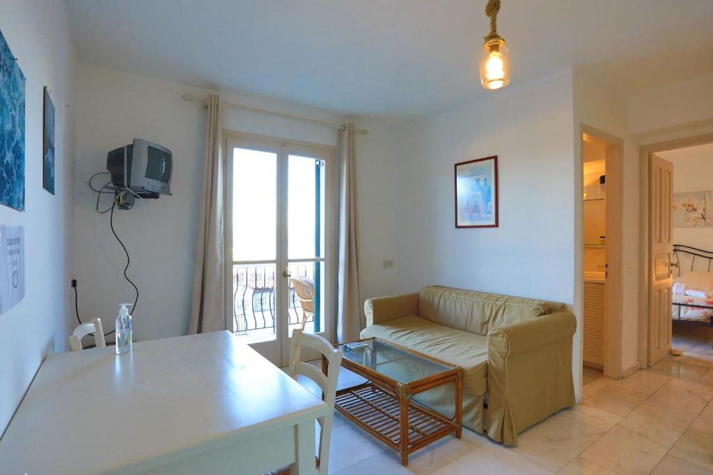 TV a/nebo společenská místnost v ubytování Sterna Apartment