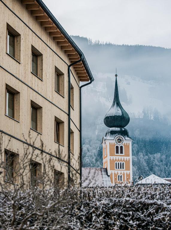 Nespecifikovaný výhled na hory nebo výhled na hory při pohledu z aparthotelu