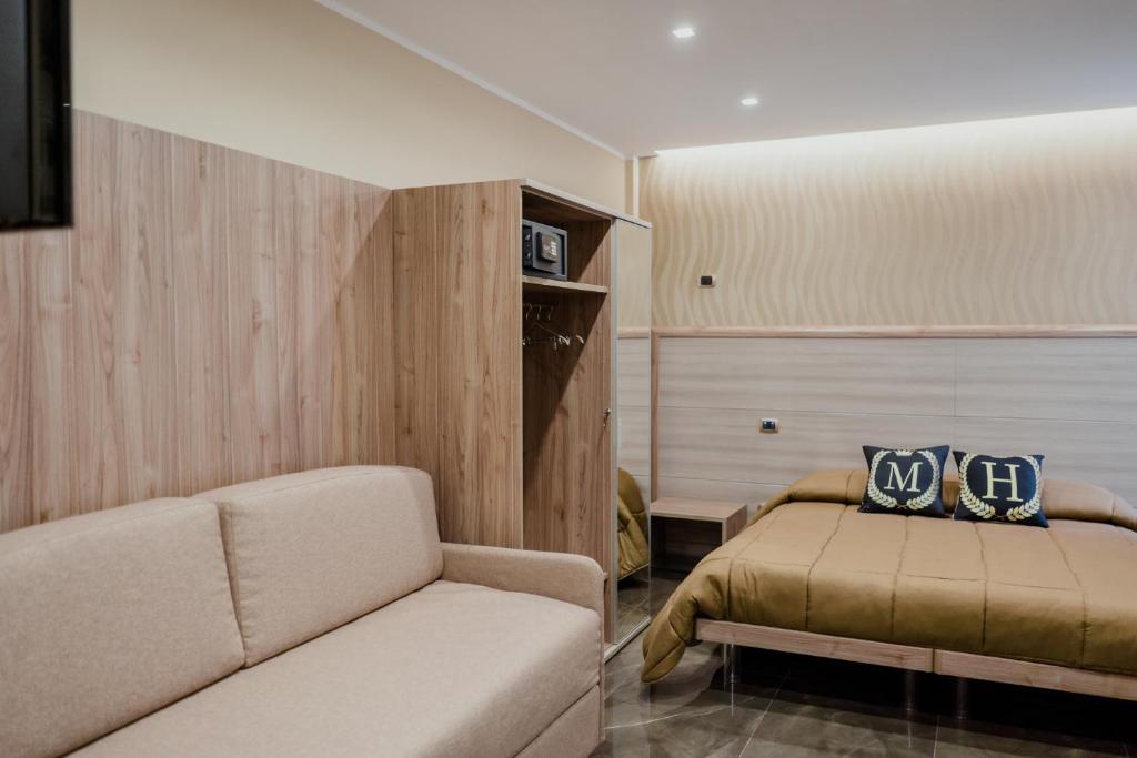 A seating area at Miryam House Affittacamere Suite e Relax