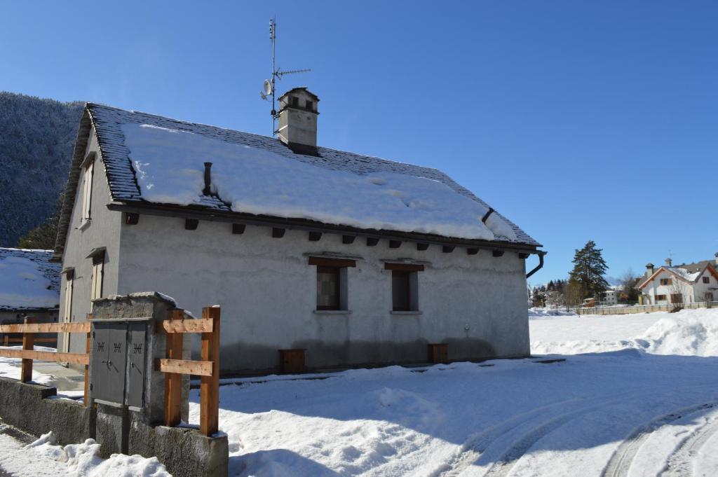 BAITA SIBERIA durante l'inverno